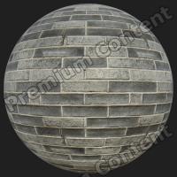 PBR texture wall bricks